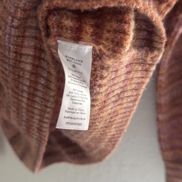 Everlane Alpaca Blend Autumn Sweater XXS - Picture 5 of 8